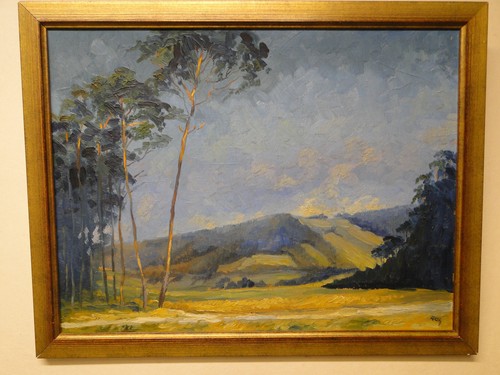 ölbild landschaft berge - ,,