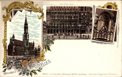 Litho brüssel hotel de - brüssel,,