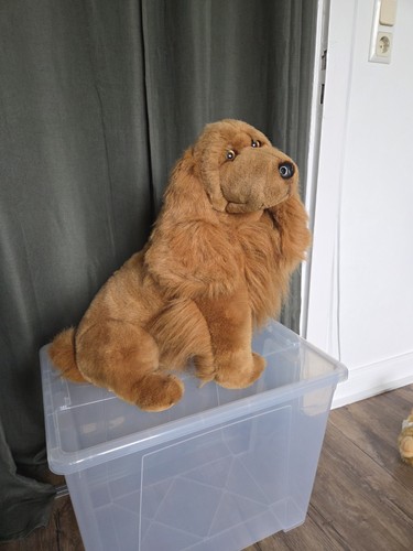 Großer hund plüschtier - großer,