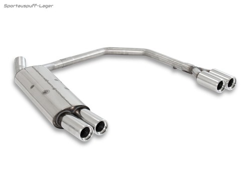Fox duplex sportauspuff - fox, opel