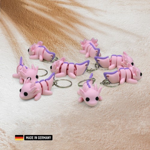 Kleiner baby axolotl - baby,