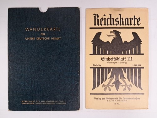 Reichskarte einheitsblatt 111 - reichskarte,