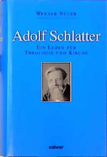 Adolf schlatter - adolf,