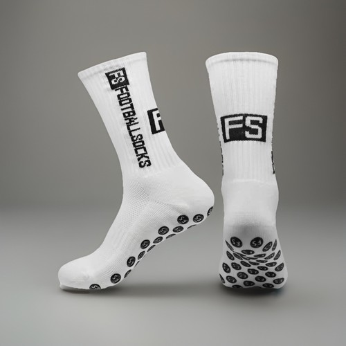 Fußballsocken weiß grip - fußballsocken, |