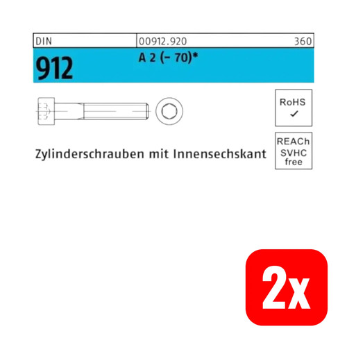 Edelstahl zylinderschraube din - zylinderschraube,
