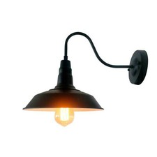 Retro Lampe Vintage Wandleuchten Wandlampe EDO E27 Wandspot Holz Loft Design