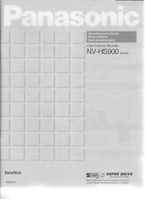 Bedienungsanleitung für Panasonic NV-HS900 Series Video Cassette Recorder