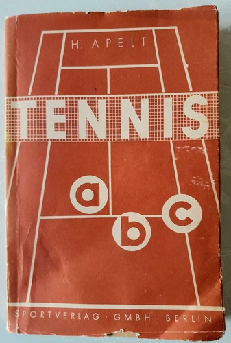 Tennis abc apelt - apelt, 1952