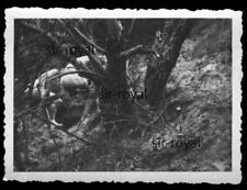 Wehrmacht Soldaten nackt auf Latrine Donnerbalken - Hintern Po - WK2 Foto 9x6cm