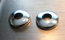  2 Stück Wandrosette  Rosette verchromt  3/4" x70 mm , 15 mm / Dusche Bad