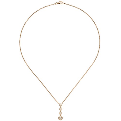Halskette collier 585 rotgold - halskette,