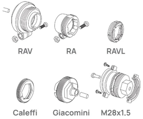Set thermostat adapter - set:,