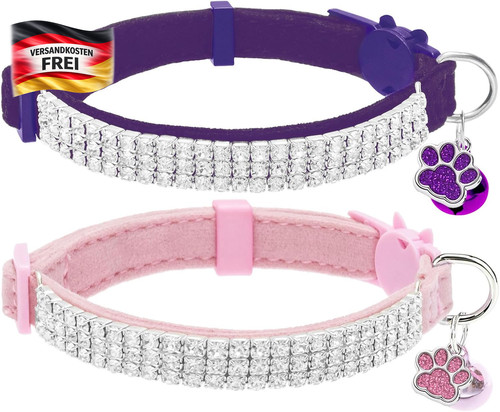 Katzenhalsband verstellbar mit - verstellbar,