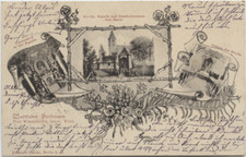 AK 8441 Wallfahrt Heilbunn Wiesenfelden, Kirche Gnadenbrunnen, gelaufen 1902