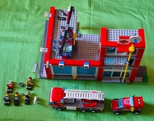 LEGO 60004 - City - Feuerwehr-Hauptquartier  , vollständig