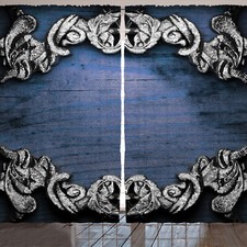 viktorianisch Rustikale Gardine Gothic Eisen Ornament