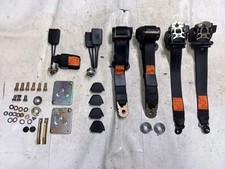 VW Polo 86c 2F Gurte Anschnallgurte Set Schrauben vorne hinten Coupe G40 Genesis