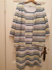 Hammer Kombi Kleid Jacke Zickzack tolles Style Design Farben must have 46