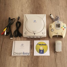 Sega Dreamcast ► Heimkonsole + Zubehörpaket | Rumblepak HKT-8600 | Virtua Tennis