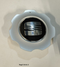 4x Nabendeckel Titan (grau) Seat Leon -  1M0601149Q 69Z - Kappe - Original SEAT