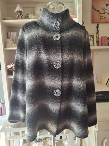 Stilvolle boucle damenjacke - stilvolle,