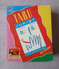 MB Spiele Hasbro  Tabu Junior für Kinder Partyspiel Ratespiel Familie Retro 1993