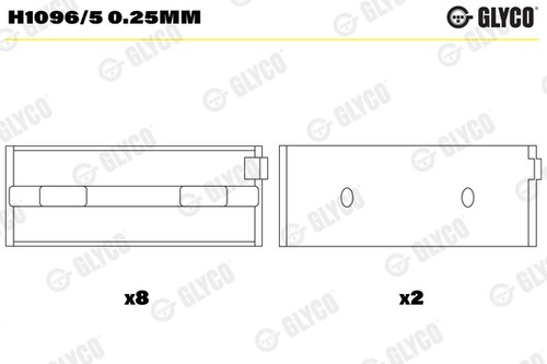 Glyco h1096 25mm - glyco, h1096/5
