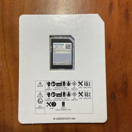 Siemens simatic hmi card - siemens, sd