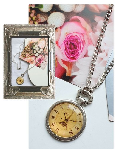 Trend kette mit uhr - ,