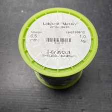 1,0kg (1000g) ø0,5mm Sn99Cu1