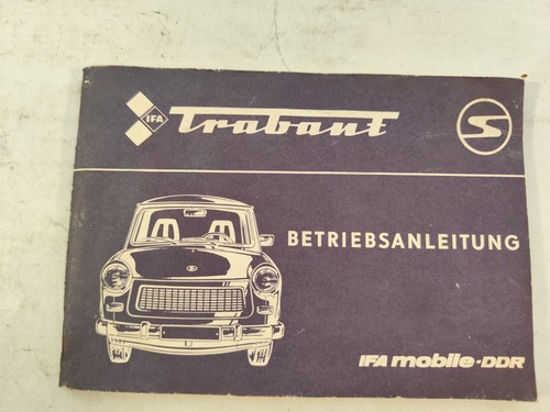 Betriebsanleitung trabant - mz,