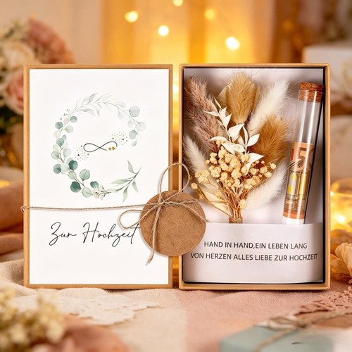 Geldgeschenk box hochzeit holz - box,