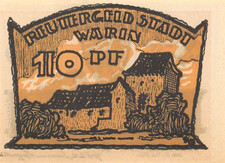 10, 25, 50 Pfennig - Warin -