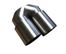 Y-Stück Doppelendrohr