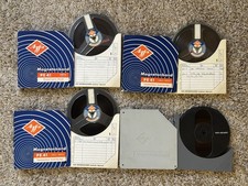 4 Tonbandspulen 15 cm AGFA