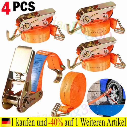 4pcs spanngurte mit ratsche - spanngurte,