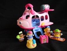 Fisher-Price Little People rosa Flugzeug Reise zusammen Fahrzeug, mit Spaß