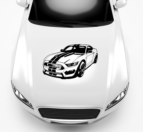 Autoaufkleber ford mustang - ford,