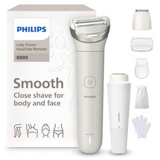 Philips Lady Shaver Series 8000 - kabelloser elektrischer Rasierer, nass und