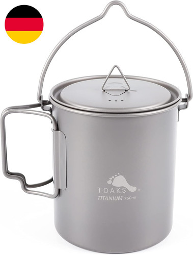 Toaks titantopf 750 - ml, outdoor