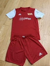 Adidas FC Union Camp Gr. S trikot und kurze hose Union Berlin fußball