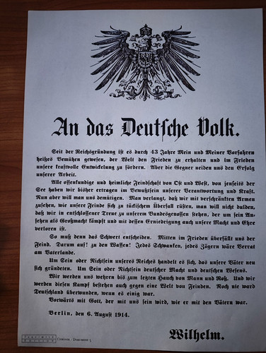 Das deutsche volk aufruf - an,