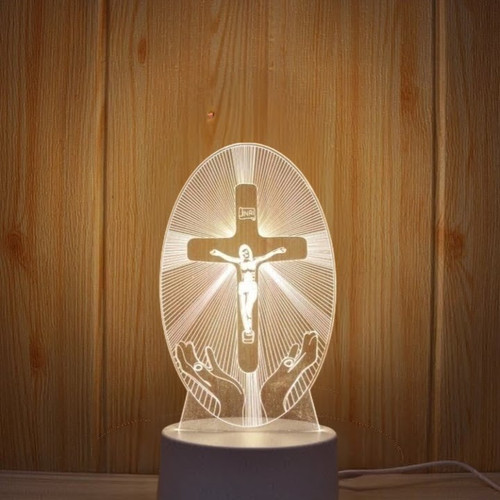 Weihnachten nachtlicht kreuz - nachtlicht,