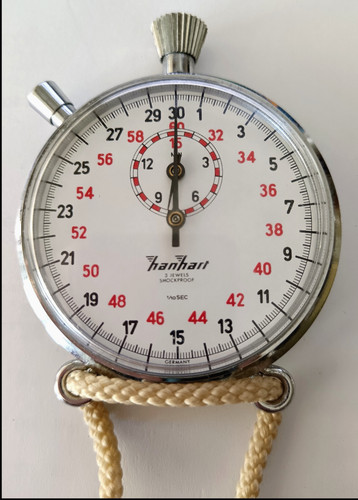 Hanhart stoppuhr kronenstopper - stoppuhr,