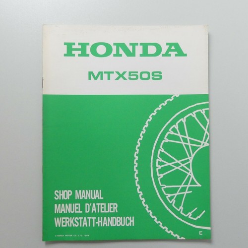 Honda mtx 1984 e zusatz - honda,