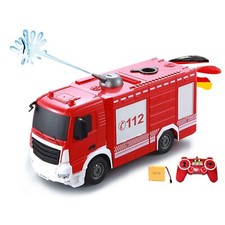 RC ferngesteuerter Feuerwehrwagen mit Wasser-Spritzfunktion,Auto,Fahrzeug-Modell