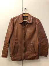 Lederjacke 50er Jahre 2-Wege-Reissverschluss oldtimer vintage altdeutsch Meyer-S
