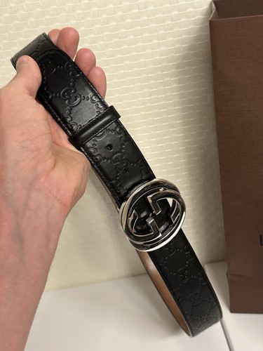 Gucci gürtel signature 95cm - gürtel,