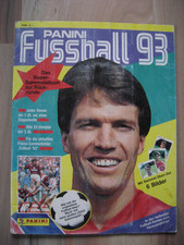 Panini Sammelalbum Fussball 93  komplett, ohne Eintragungen. Guter Zustand.