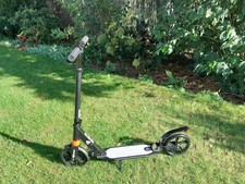 WeSkate Big Wheel City Scooter Roller Tretroller ab 8 Jahre max 100kg schwarz